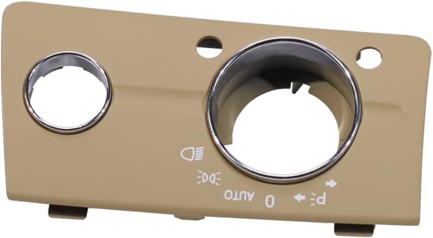 LHD Car Front Left Dashboard Headlight Switch Cover Trim For Mercedes Benz W211 E Class 320 350 550 2003-2008 (Gray-Model A)