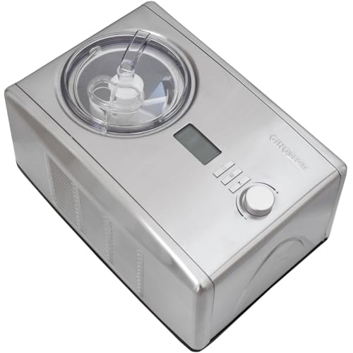 Syntrox Germany Eismaschine Suffix Softeismaschine & Joghurt-Bereiter, Softeismaschine, Digitale Eismaschine, Selbstkühlender Kompressor, Frozen Yogurt Maker – Bild 8
