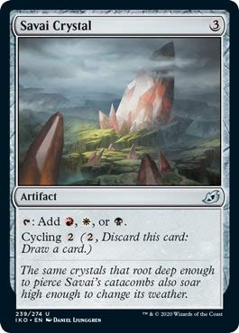 Magic: The Gathering - Savai Crystal - Foil - Ikoria: Lair of Behemoths