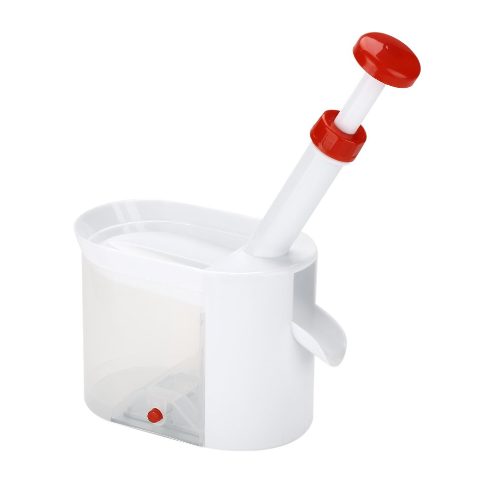 Pitter, Fruit Pitter, 7.5 x 3.9 x 11.3In Cherry, Grapes Core Removing Tool with Container for Travel Use Kitchen Supplies Kitchen Tools