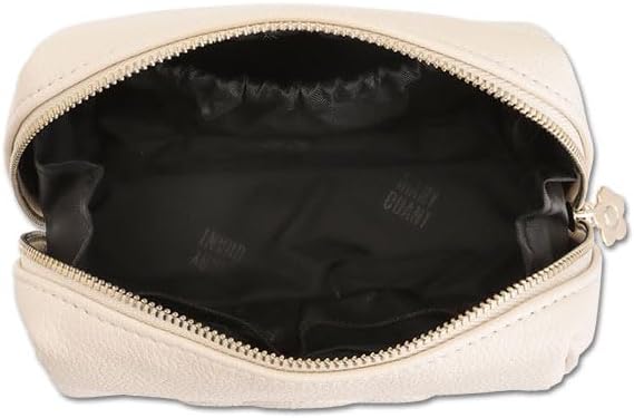 [マリークヮント] シュリンクデイジーエンボス オーバルポーチ アイボリー FREE