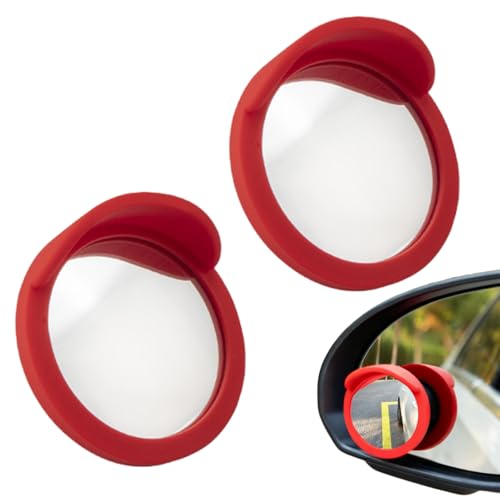 Misaakoeq Espejos De Punto Ciego Para Coche | Asistencia Ligera Para La Conducción | Espejo Retrovisor Lateral De Coche | Para Sedán Pickup Remolque Camión Automotriz Hombres Mujeres Esposa Esposo