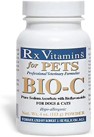 (2 Pack) BIO-C Formula Powder by Rx Vitamins for Pets 113g each