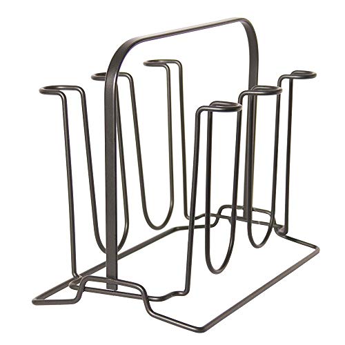 Suporte para 6 Copos, 24cm, Preto, Arthi