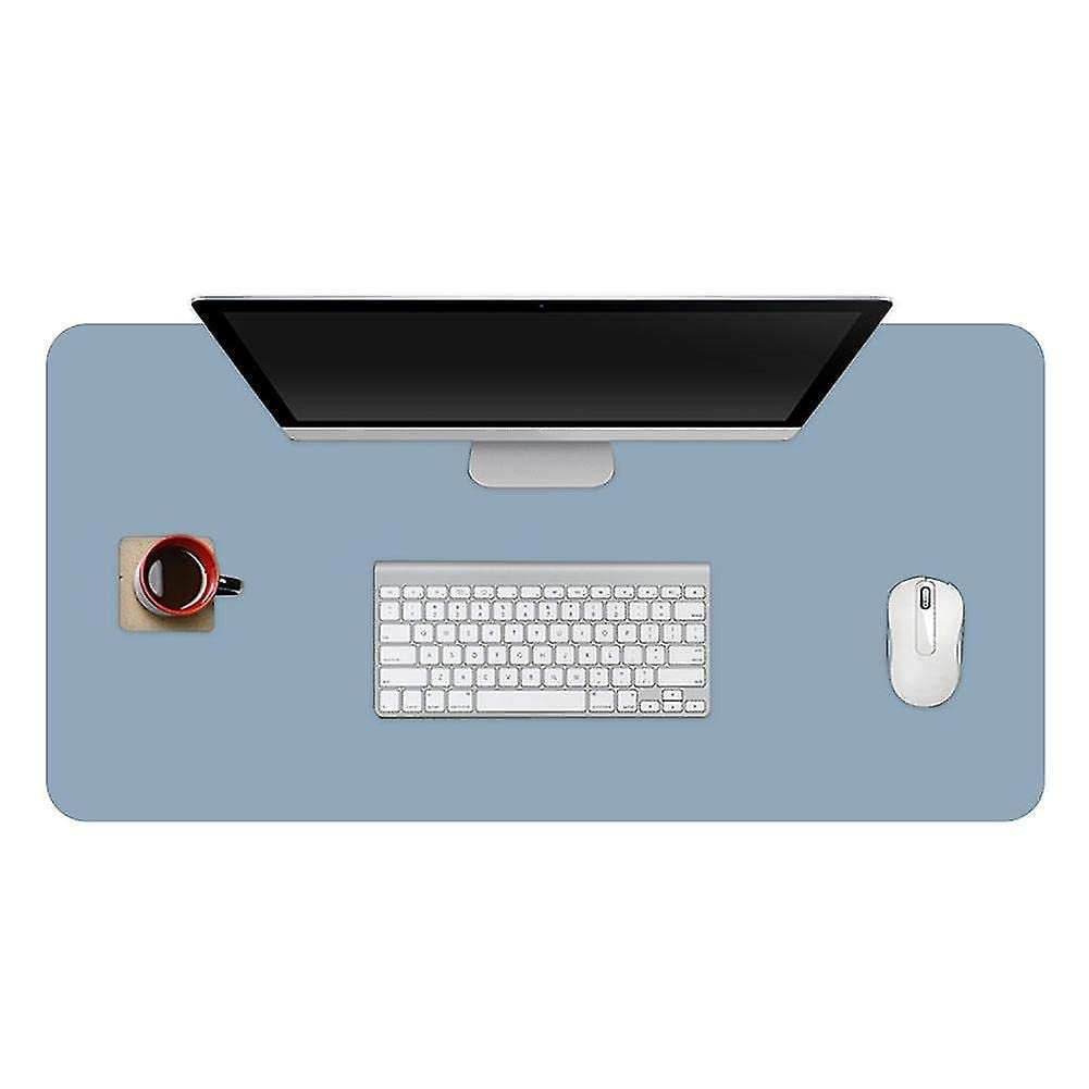 Mockery Desk Mousepad Extended Waterproof Microfiber Gaming Keyboard Mouse Pad for Office Home School, Gaming Desk, Waterproof Pu Leather, Rectangle Mouse Pad, Single Side Used (80x40 cm, Light Blue) (B0BFF2PFGS) Amazon Price History, Amazon Price Tracker
