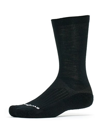 Swiftwick Pursuit Seven Socks, Black, Large