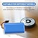 ZTHY New Vacuum Battery Compatible with AIRROBO P10,Robot 360 C50,TCL S1 S15 S18,Fmart E-550G/W Robot Vacuum Cleaner 14.4V 2800mAh