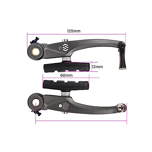 Chooee Linear Mountain Bike V-Brake Set Front And Rear Bicycle V Brakes Chvb001 #TOP1