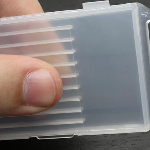Image of CALANDIS 40Pcs Drill Bit Storage Box Practical Premium Reusable Rectangular Organizer | Drill Bits | Power Tools | Tools