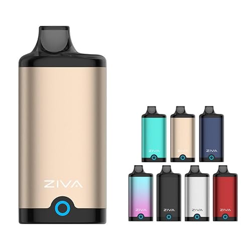 Yocan Ziva Vaporizer Battery 650mAh ���[�L���� �W�[���@ �X�e���X �o�b�e���[ ���F�|���C�U�[ ���b�h 510�X���b�h 510�K�i �d�q�^�o�R (Gold)