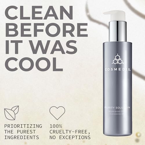 CosMedix Purity Solution Nourishing Deep Cleansing Oil soin de luxe pour le visage