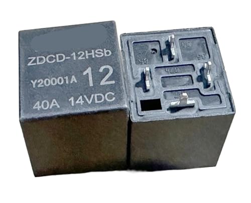Relé ZDCD-12HSb de 4 pines para reparar luces del coche