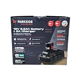 Parkside Performance® 12 V/2,5 Ah - Batteria PAPK 12 2.5 e caricatore PLGK 12 6.0, X 12 V Team