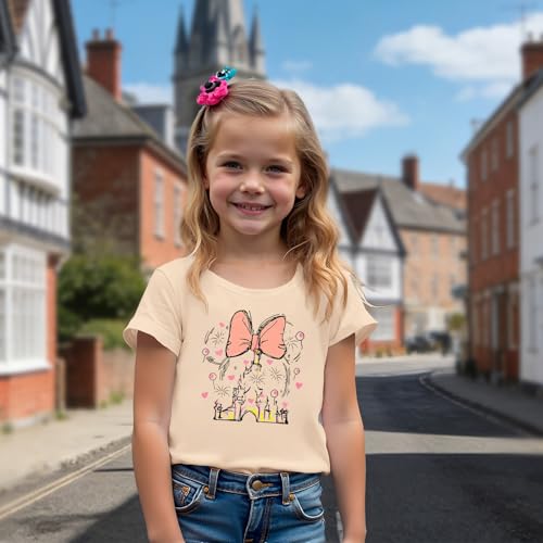 GLIGLITTR Magic Shirt for Toddler Baby Girls Magical Kingdom Tshirt Cute Castle Outfit Holiday Family Vacation Summer Tee Top - Image 8