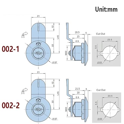 Serrure boîte électrique MA002 pour sécuriser vos installations