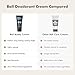 Ball Buddy Deodorant Cream For Men - Anti Chafing Cream Sweat Prevention Odor Control- Whole Body, Groin - Men's Hygiene Products- Stocking Stuffers for Boy, Dad, Husband (Fresh Clean Scent) (1)