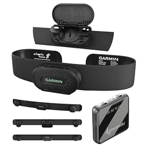 Garmin HRM-Fit – Women Heart Rate Real-Time Monitor w/a Comfortable Clip-on for Sports Bras | Up to 1 Year Battery Life | HRM for Running, Cycling & Fitness. 010-13314-00 + Wearable4U Gift Bundle