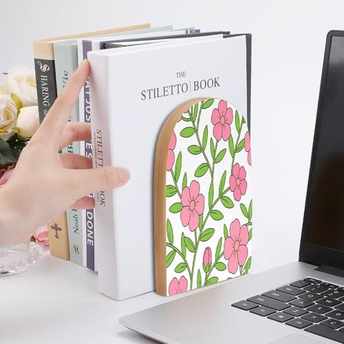 Soporte grande para libros en madera robusta y diseño Line 7