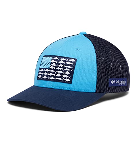Image of Columbia Unisex Adult PFG Logo Mesh Ball Cap