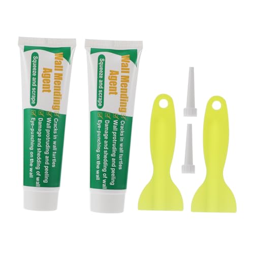 Angoily 2set Wall Repair Paste Mending Ointment for Home Use Wall Mending Ointment to Fill Cracks for Drywall Repair Patch and Brick Filler