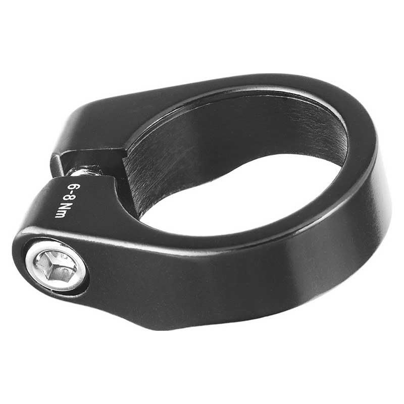 Leggero e resistente ErgoTec Unisex - Adulto SCI-085 Fascetta Morsetto Sella Nero/Sabbia, Ø 31,8 mm