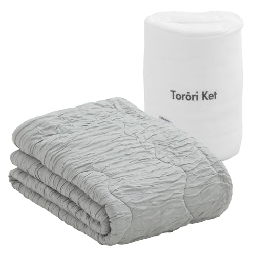 とろ～りケット 正規品 肌掛け布団 セミダブル 160×200cm モスグレー とろーりケットシリーズ Torori Ketの商品画像（Amazon）