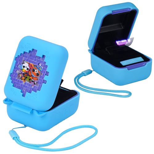 Housse Bitzee Bitsy bleu : emportez votre animal virtuel partout en vacances et dans la cour