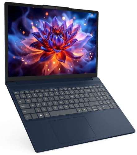 Image of Lenovo IdeaPad Slim 3 AI Ready Student Laptop 2026, 15.3 inch WUXGA 120Hz Touchscreen, Intel Core Ultra 7 355 (Beats 165U), Custom 16GB / 32GB DDR5 RAM, 512GB / 1TB SSD, IR Cam, WiFi 7, Copilot Windows 11