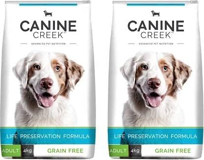 Image of Canine Creek Adult Dry Dog Food Ultra, Chicken Flavor (4kg x Pack of 2), 4 Kg