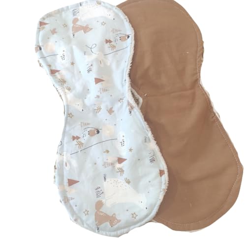 Bavoir d'Épaule pour Bébé (Uni caramel)