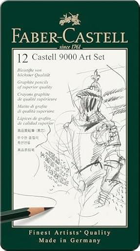 Faber-Castell 119065 - Set de 12 lápices Castell 9000 para dibujo artístico. Diferentes grados de dureza | Ya disponible en tu tienda friki favorita! En mundofriki.es! Faber-Castell 119065 - Set de 12 lápices Castell 9000 para dibujo artístico. Diferentes grados de dureza | Ya disponible en tu tienda friki favorita! En mundofriki.es!