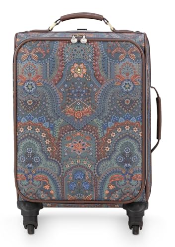 Trolley PIP STUDIO Tosca Jabali Blue 57cm idéal pour vos escapades et week-ends