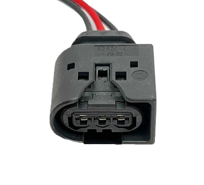 1 connecteur électronique de capteur de vilebrequin ABS à 3 broches for injecteur automatique(5 Pcs)