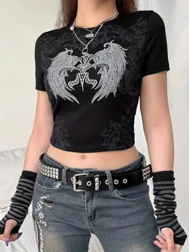 Metal Punk Rock Rivet Studded Belt for Women Men, Gothic Belt with Bright Pyramid Studs3