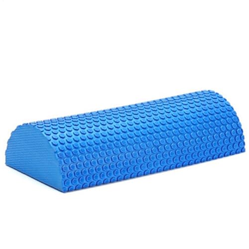 Rodillo Masaje Muscular,semicírculo Masaje EVA Eje De La Espuma,Fitness Foam Roller,Cilindro De Gomaespuma Para De Dolores,yoga Pilates Equipo De Gimnasio Con Masaje Punto Flotante