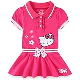 Vêtements pour filles sous licence officielle Hello Kitty Sanrio. Amusez-vous avec cette robe de tennis Hello Kitty conçue pour les tout-petits et les grands enfants qui adorent Hello Kitty.