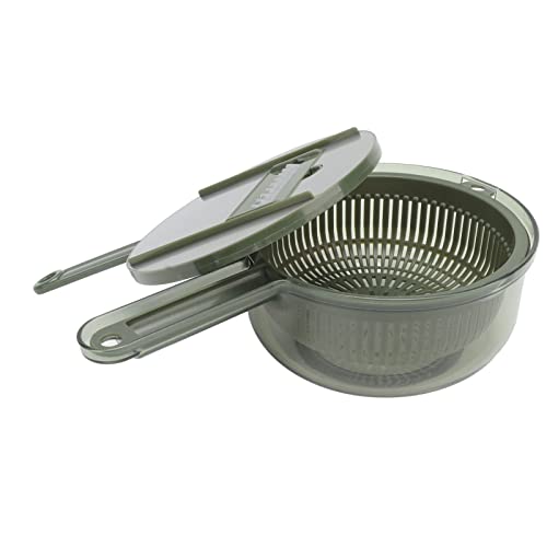Cortador Multifuncional de Verduras 10 en 1 Acero y Plástico miniatura 4