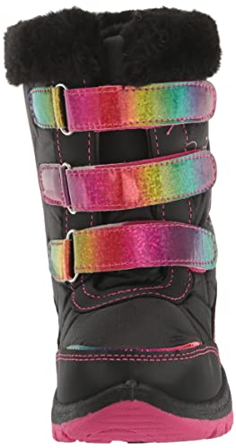 Rugged Bear Girl's Winter Water Resistant Sherpa Lined Insulated Snow Boots (Toddler/Little Kid)2