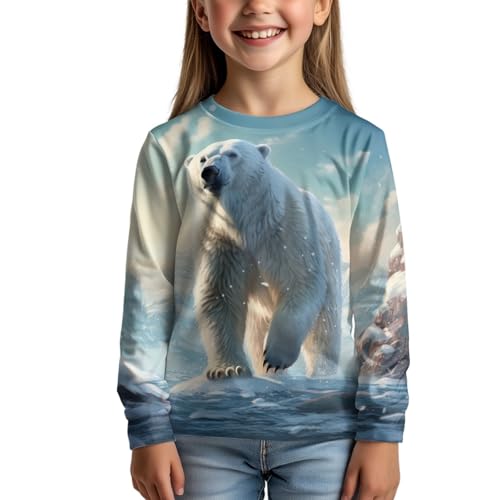 Children Long Sleeve Shirt for Kids Boys Girls Tshirt 5