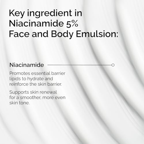 The Ordinary Niacinamide 5% Face and Body Emulsion, Dark Spot & Skin Tone Corrector, 100 ml