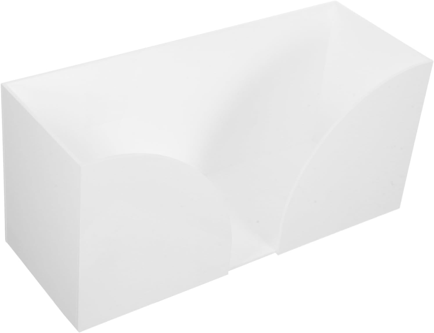Acrylic Desktop Tissue Dispenser Stylish Paper Towel Holder for Home Office Restaurant Hotel Secure Base Easy Access Versatile Use Fold Fold Trifold Design