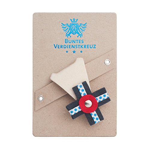 Preisvergleich Produktbild vonbox Buntes Verdienstkreuz Natur / graublau