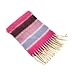 Shinycome Rainbow Fringe Scarf Cosy Fashionable Long Muffler Winter Neck Warmer for Unisex Designing Neckwear Childr
