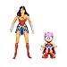 DC X Sonic Collectable Action Figure Multipack Pair of Amy as Wonder Woman and Wonder Woman Herself! Featuring Multiple Points of Articulation for Action-Packed Posing
