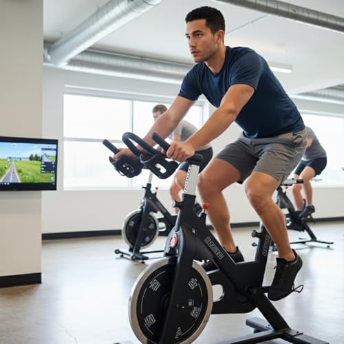 Image of Tommaso Strada Mens SPD & Peloton Shoes-2 in 1 Cycling Shoes-Install Your Own Delta or SPD Cleats for Spin Bikes, Indoor Cycles or Most Mens Bicycles-Explore Bike Accessories