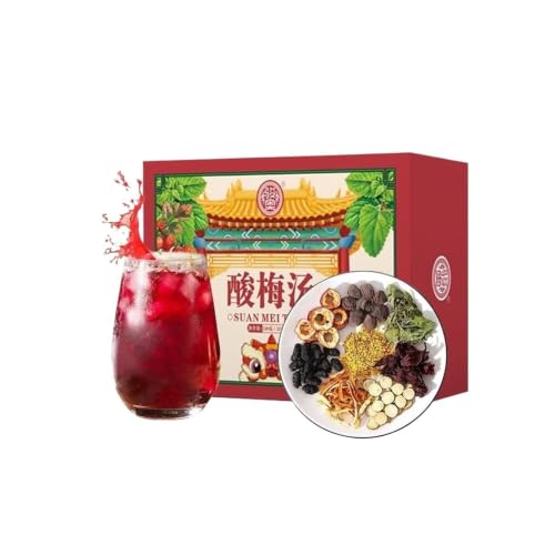 Tisane mélangée à la prune aigre : fini la soif avec ces sachets individuels 120g x3