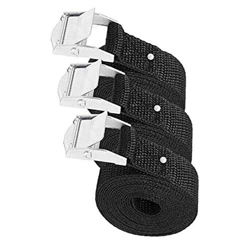 CANIGHT Multi-Purpose Fastening Belt 25mm Packing Straps Pressing Buckle Truck Lashing Straps 100cm for Suitcase Luggage