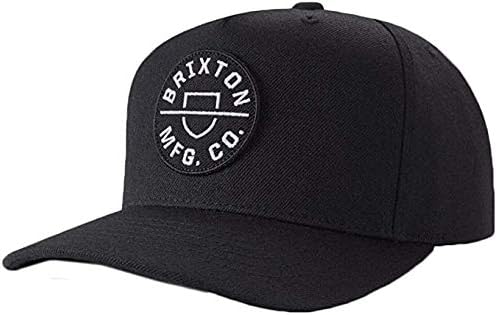 Amazon Brixton Crest Mp Snapback Hat Cap Black キャップ 並行輸入品 キャップ 通販