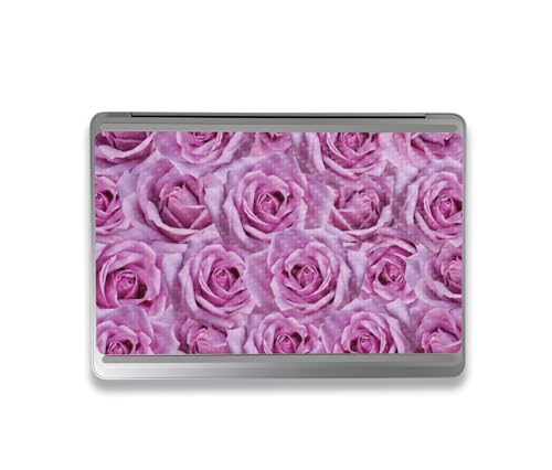 Image of MightySkins Carbon Fiber Skin Compatible With Microsoft Surface Laptop Studio 2 (2023) Full Wrap Kit - Box Of Roses | Protective, Durable Textured Carbon Fiber Finish | Easy To Apply | Made in the USA