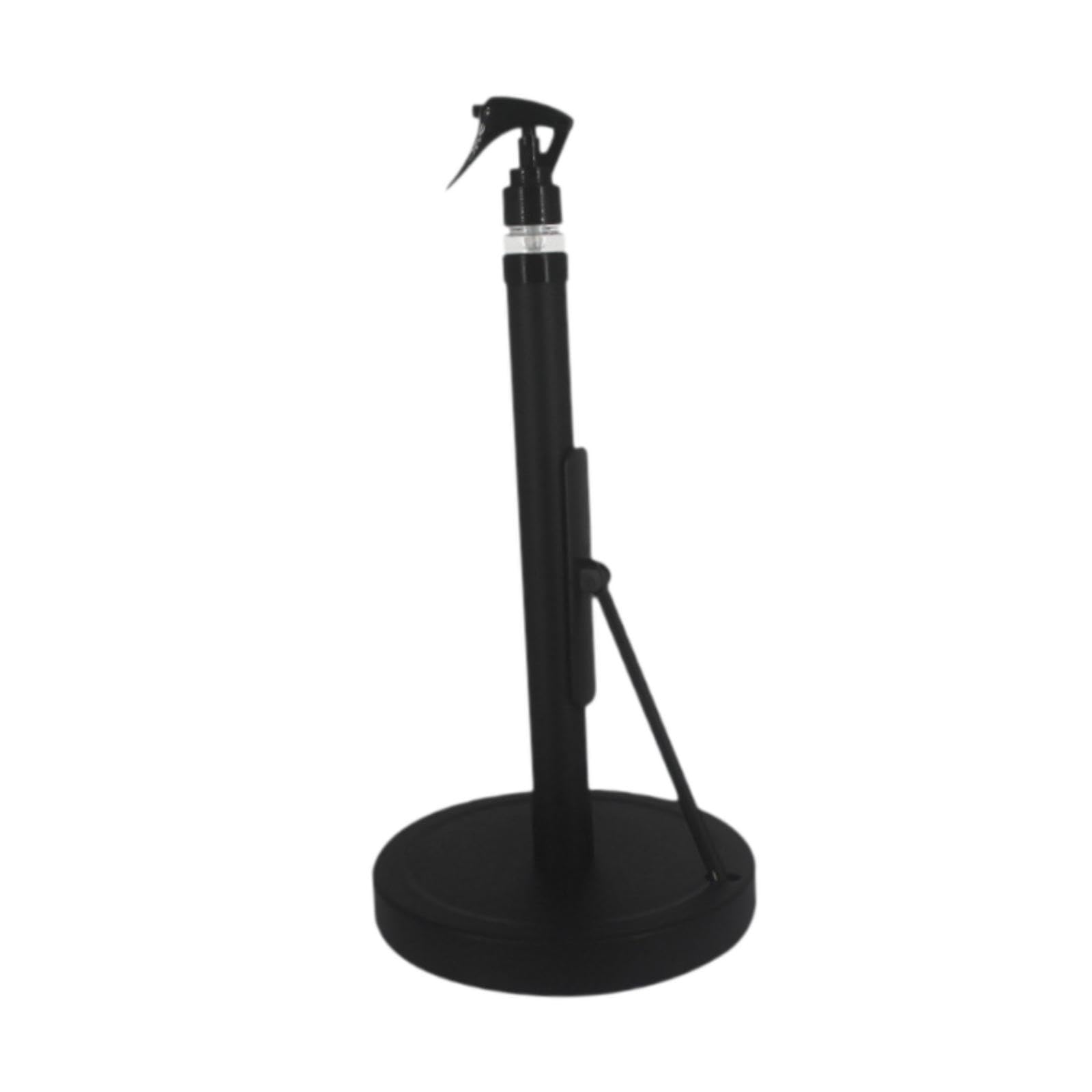 Soporte para toallas de papel vertical en acero inoxidable con botella pulverizadora